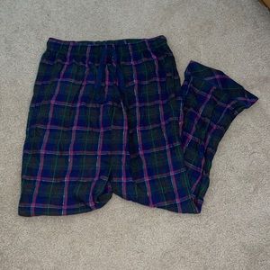 Victoria’s Secret Plaid PJ pants